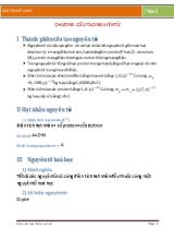 Giáo án Chương  Cấu tạo nguyên tử - Môn hóa 11